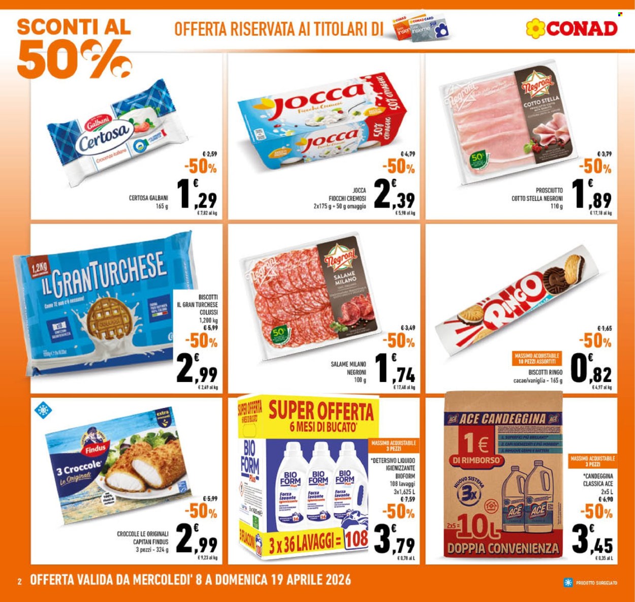 Volantino Conad - 8/4/2026 - 19/4/2026. Pagina 2