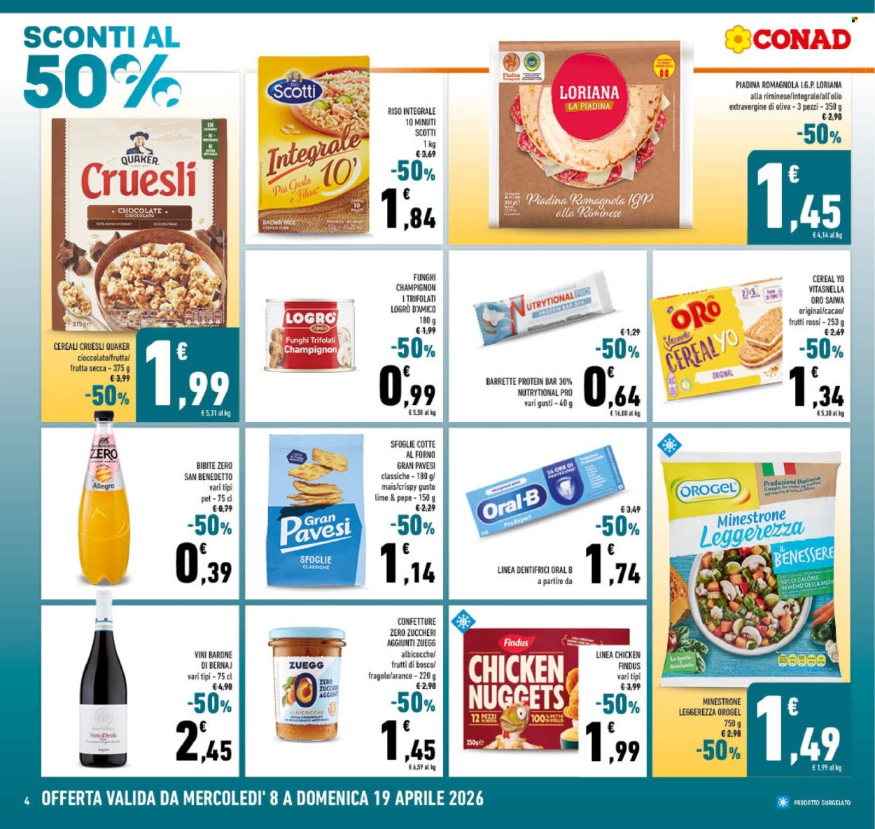 Volantino Conad - 8/4/2026 - 19/4/2026. Pagina 4