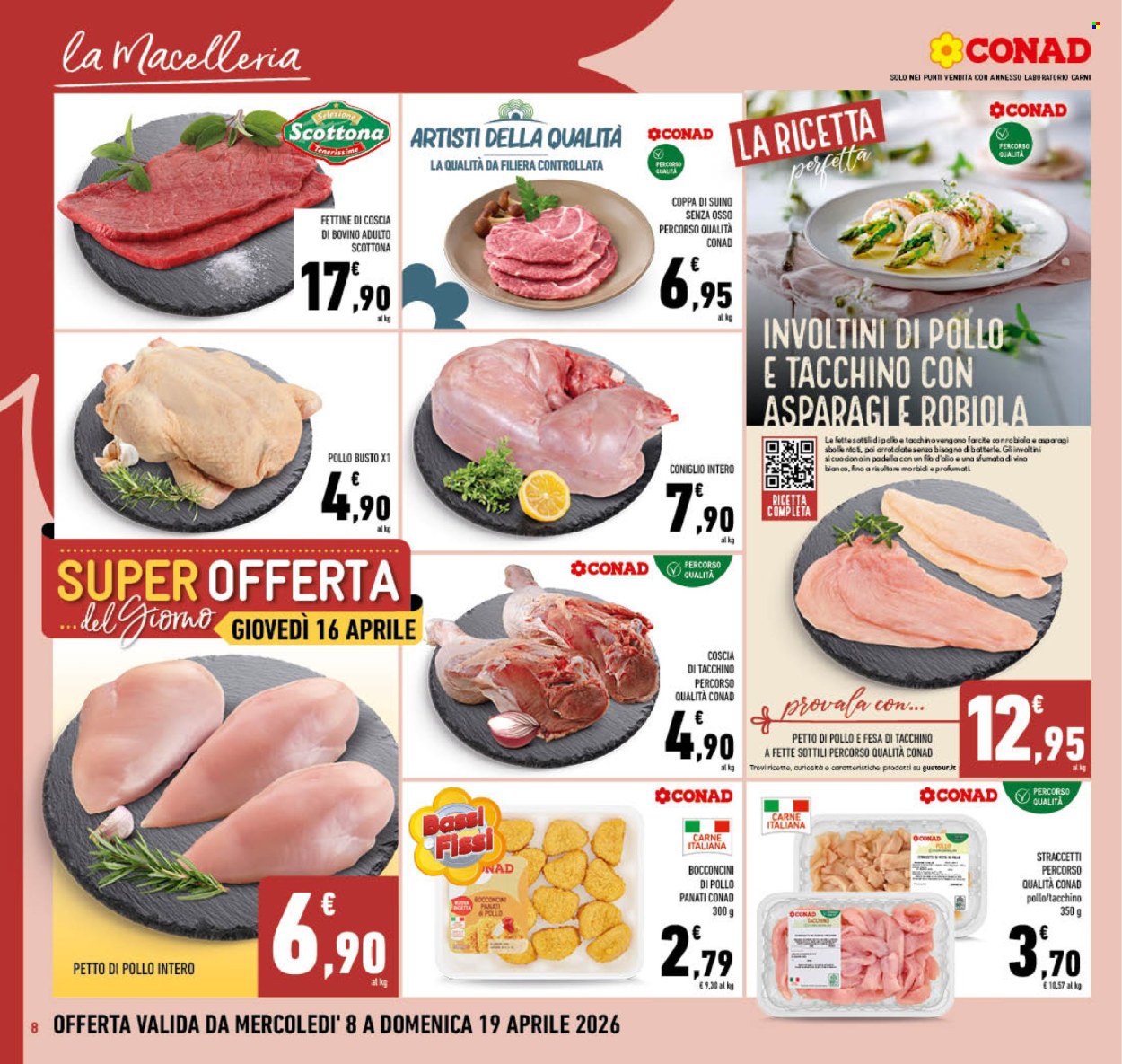 Volantino Conad - 8/4/2026 - 19/4/2026. Pagina 8