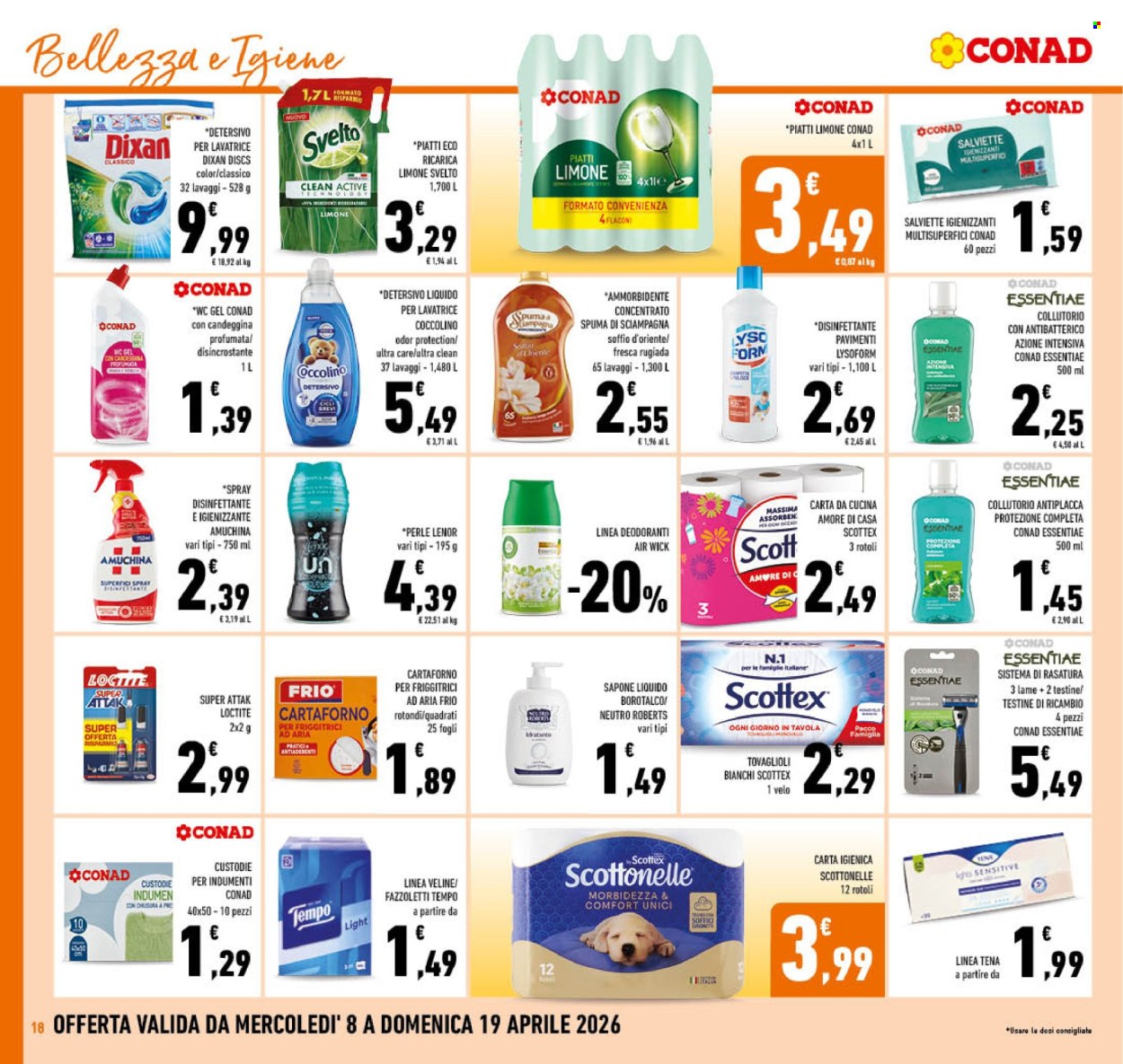 Volantino Conad - 8/4/2026 - 19/4/2026. Pagina 18