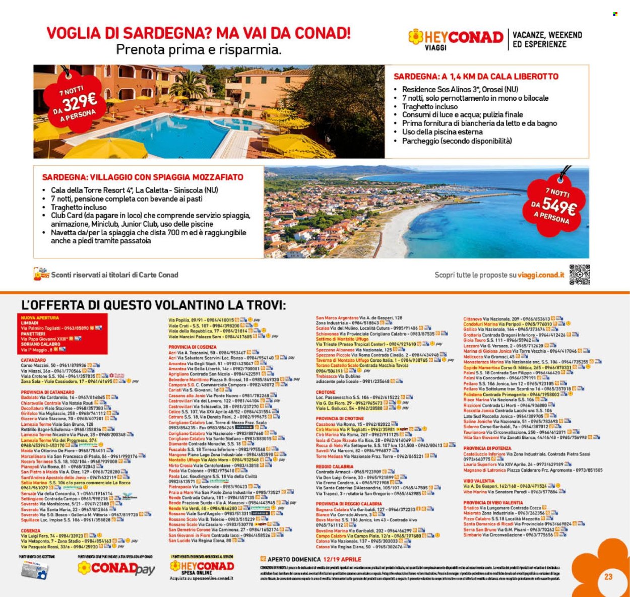 Volantino Conad - 8/4/2026 - 19/4/2026. Pagina 23
