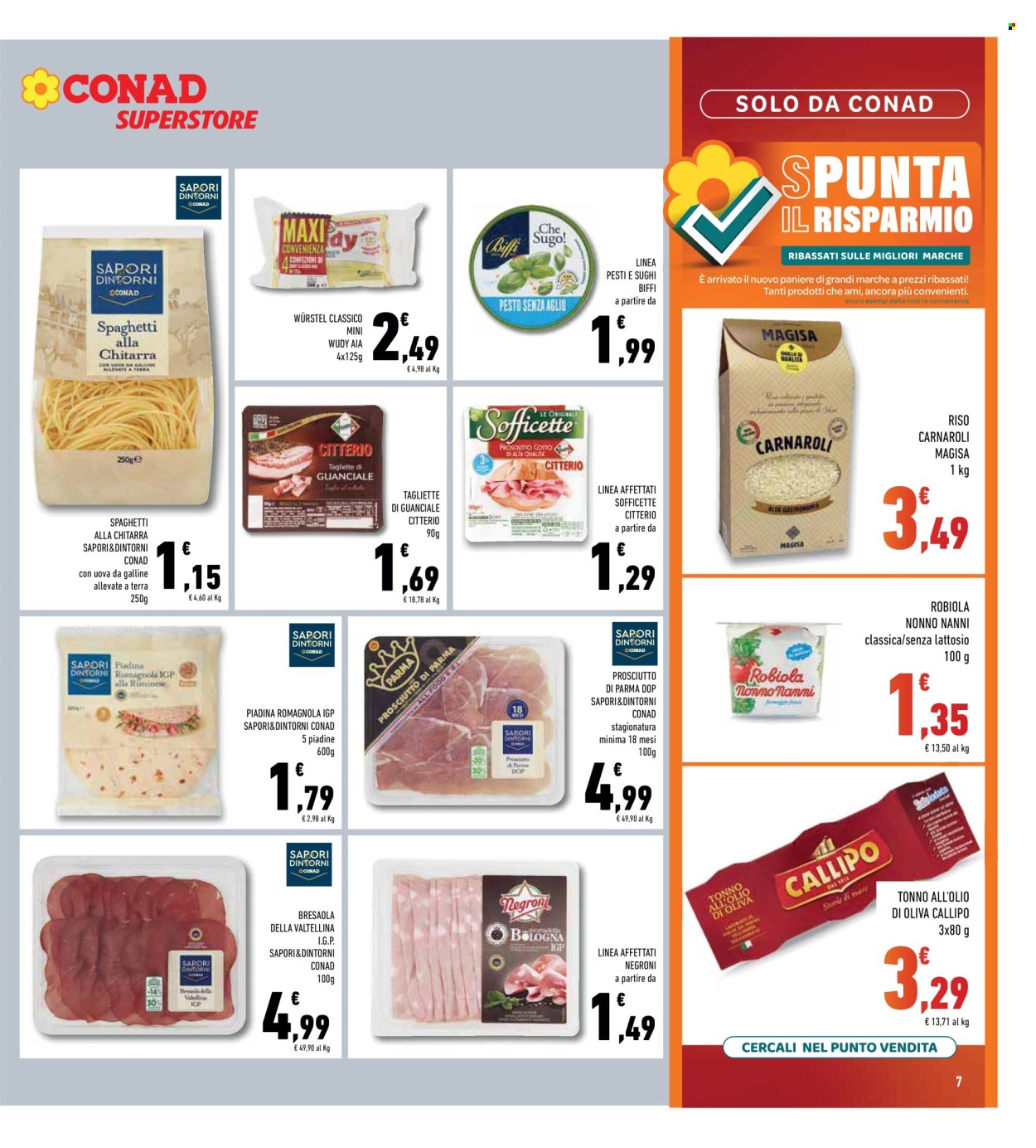 Volantino Conad Superstore - 8/4/2026 - 19/4/2026. Pagina 7