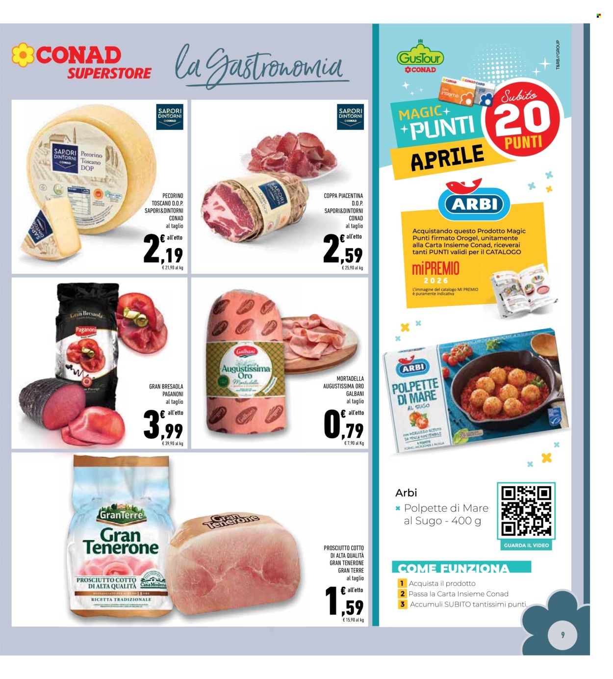 Volantino Conad Superstore - 8/4/2026 - 19/4/2026. Pagina 9