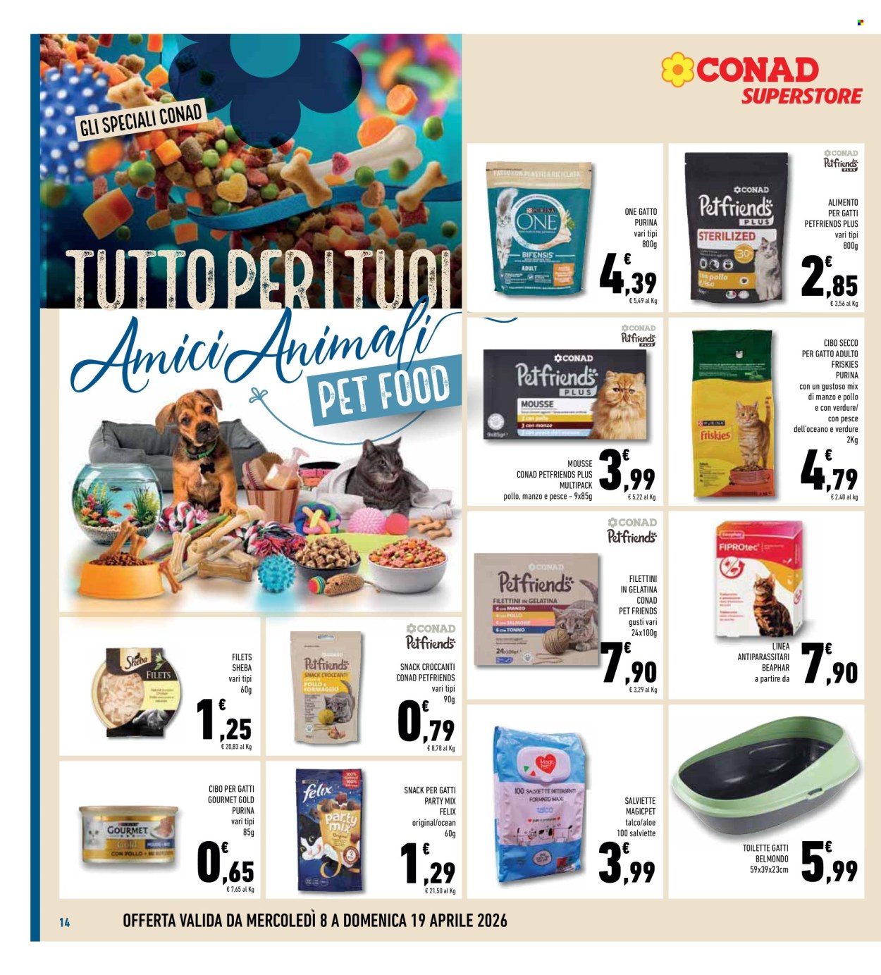 Volantino Conad Superstore - 8/4/2026 - 19/4/2026. Pagina 14