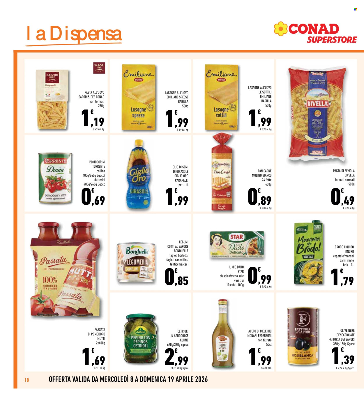 Volantino Conad Superstore - 8/4/2026 - 19/4/2026. Pagina 18
