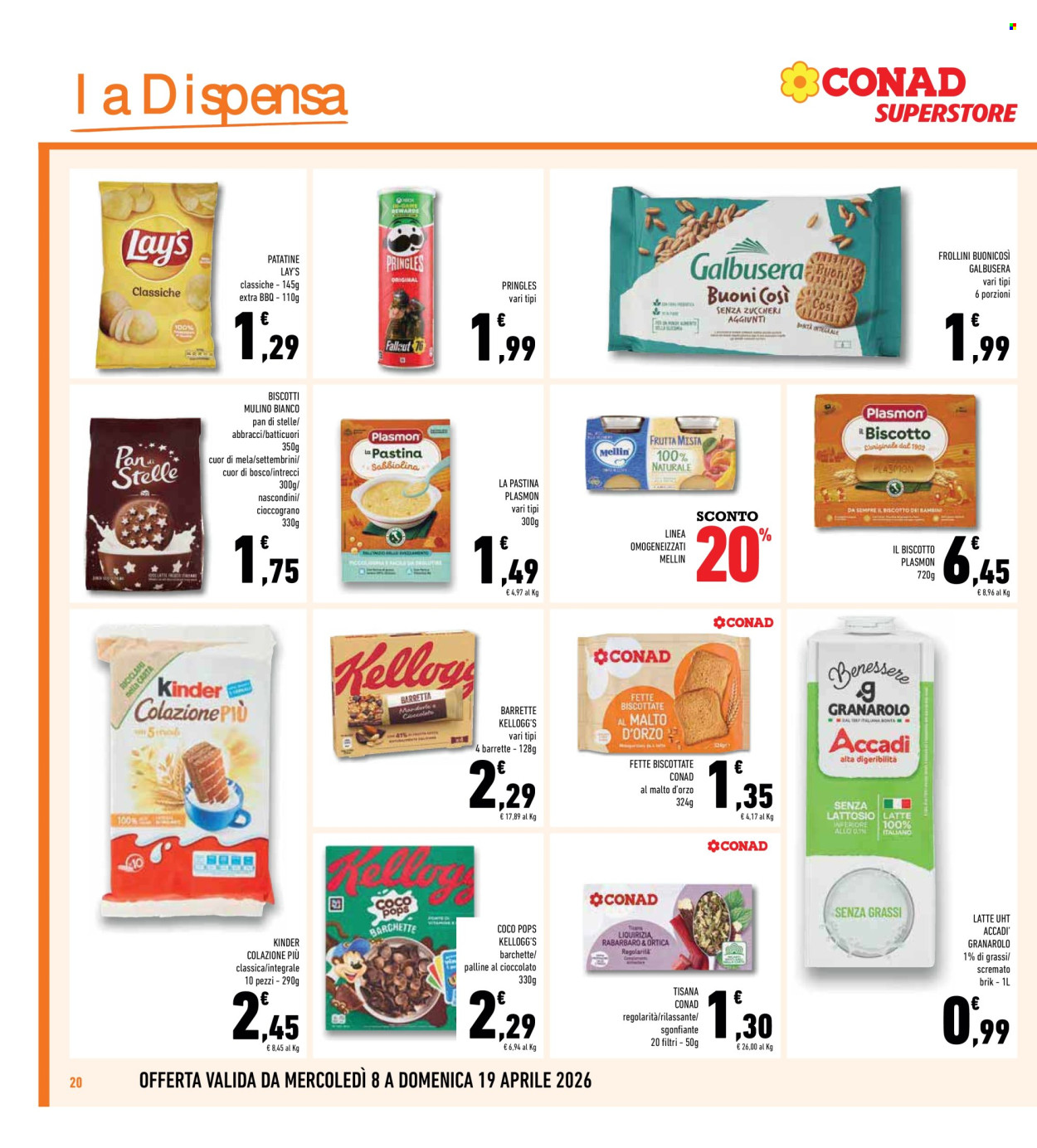 Volantino Conad Superstore - 8/4/2026 - 19/4/2026. Pagina 20