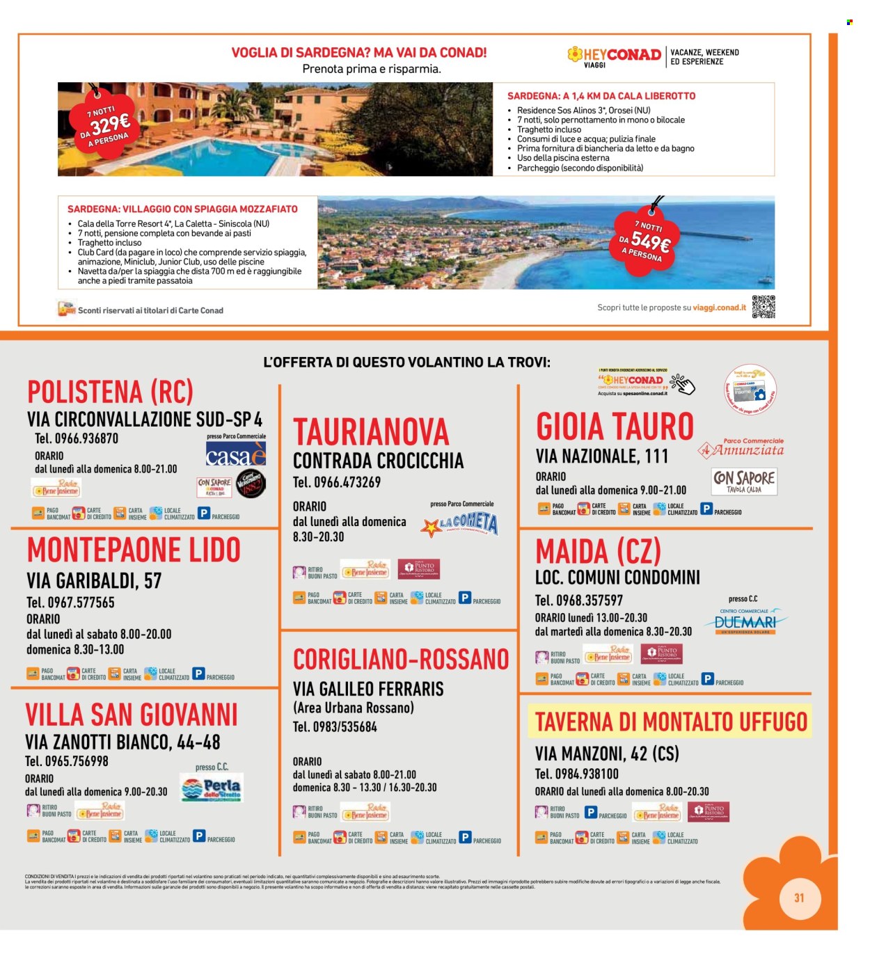 Volantino Conad Superstore - 8/4/2026 - 19/4/2026. Pagina 31