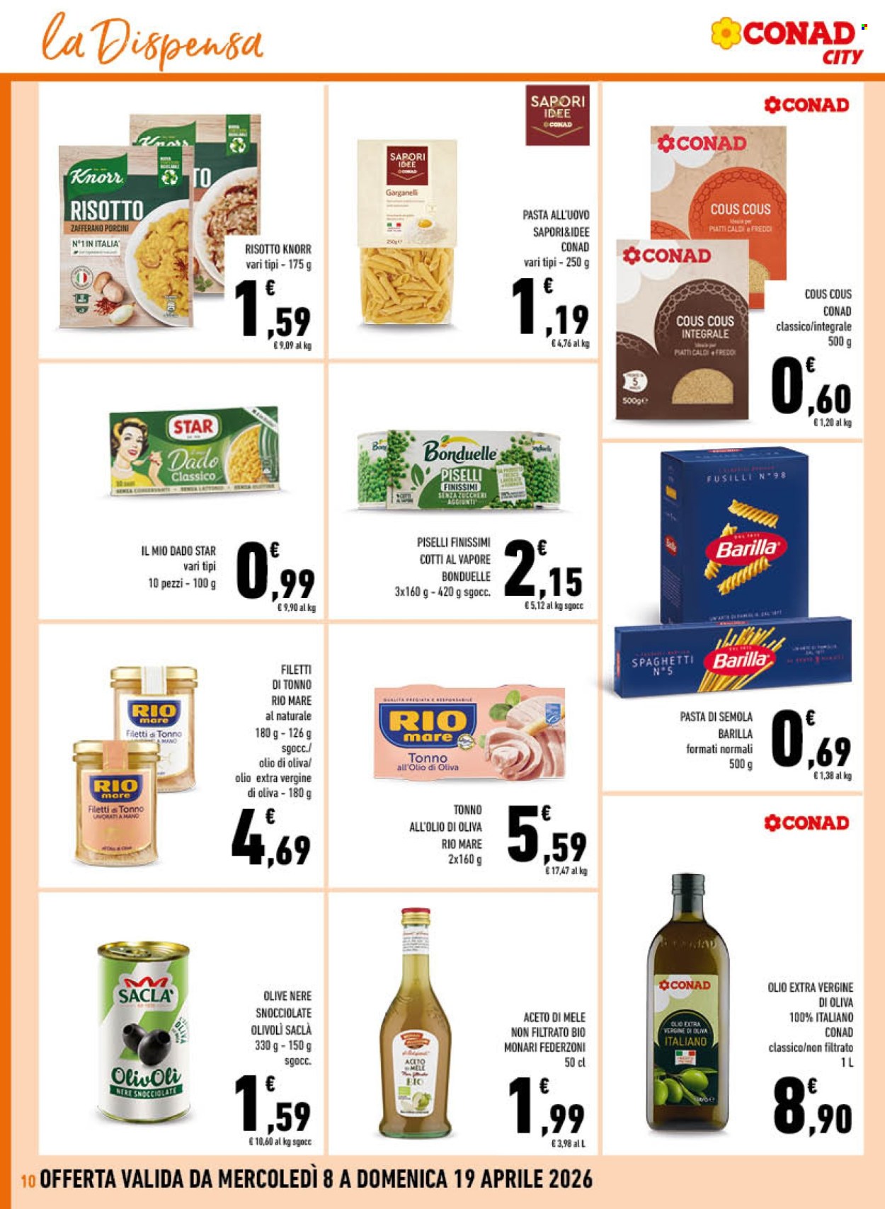 Volantino Conad - 8/4/2026 - 19/4/2026. Pagina 10