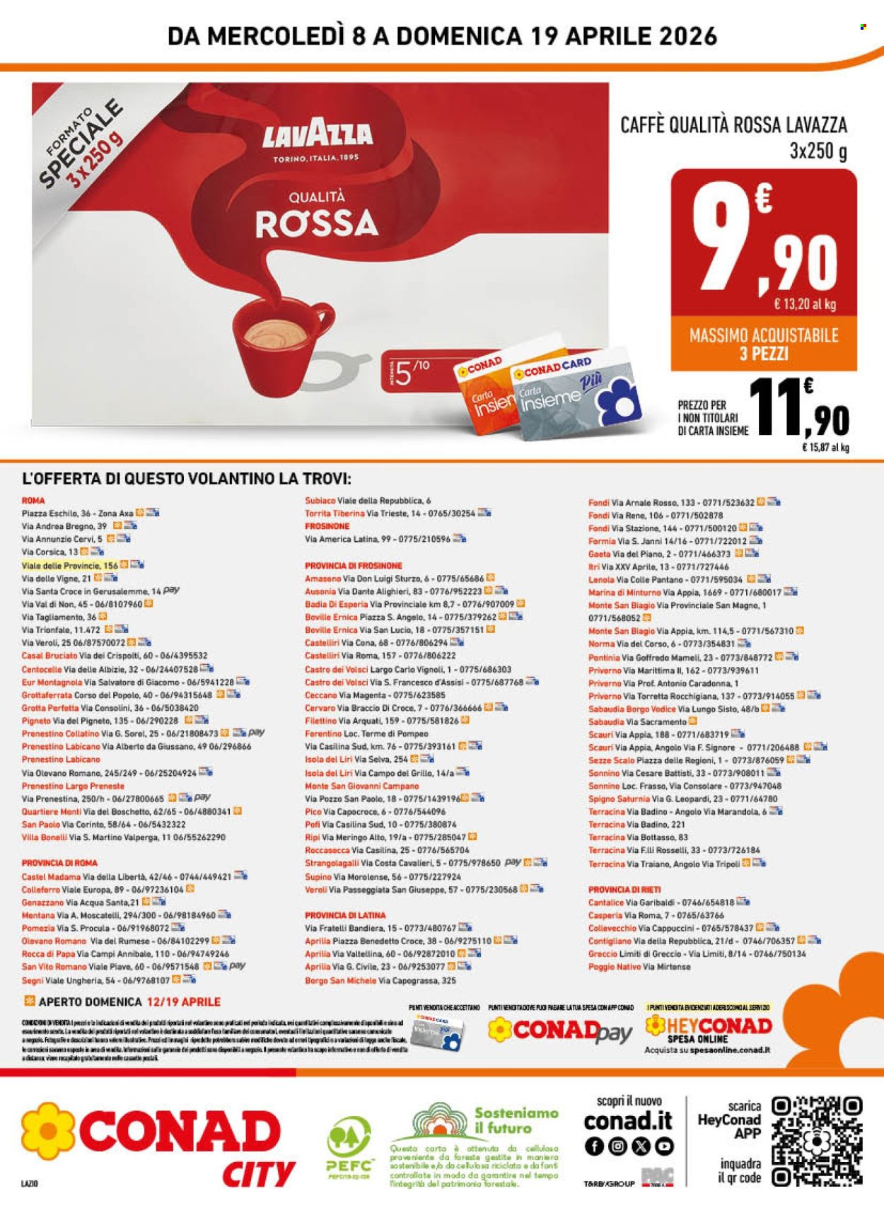 Volantino Conad - 8/4/2026 - 19/4/2026. Pagina 16
