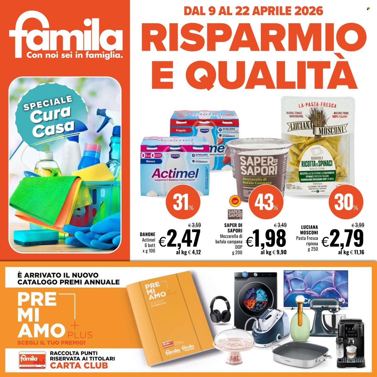 Volantino Famila - 9/4/2026 - 22/4/2026. Pagina 1