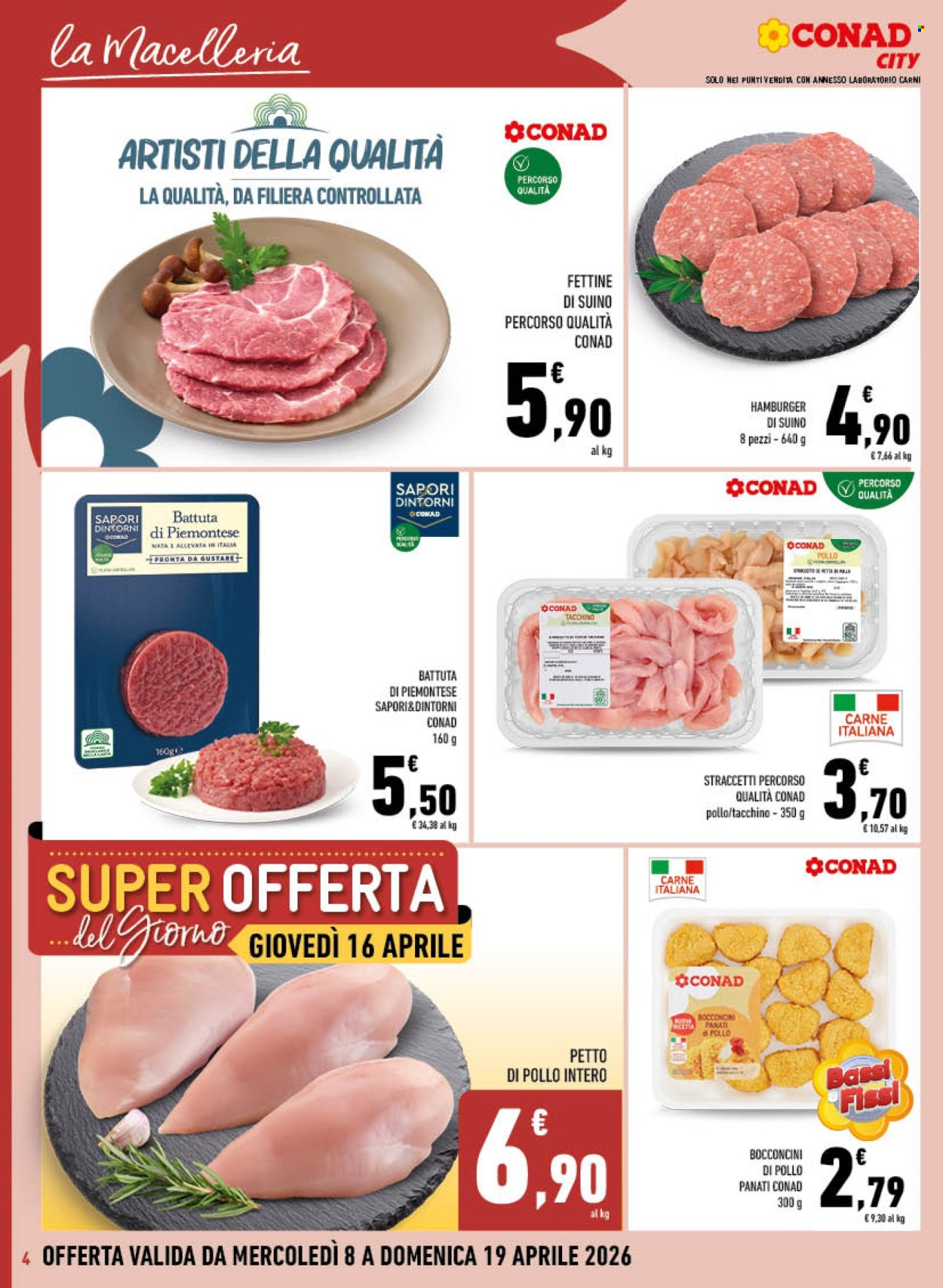 Volantino Conad - 8/4/2026 - 19/4/2026. Pagina 4