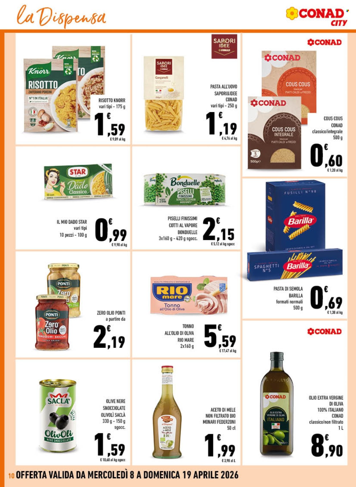 Volantino Conad - 8/4/2026 - 19/4/2026. Pagina 10