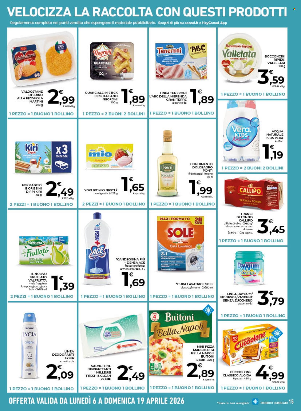Volantino Conad - 8/4/2026 - 19/4/2026. Pagina 15