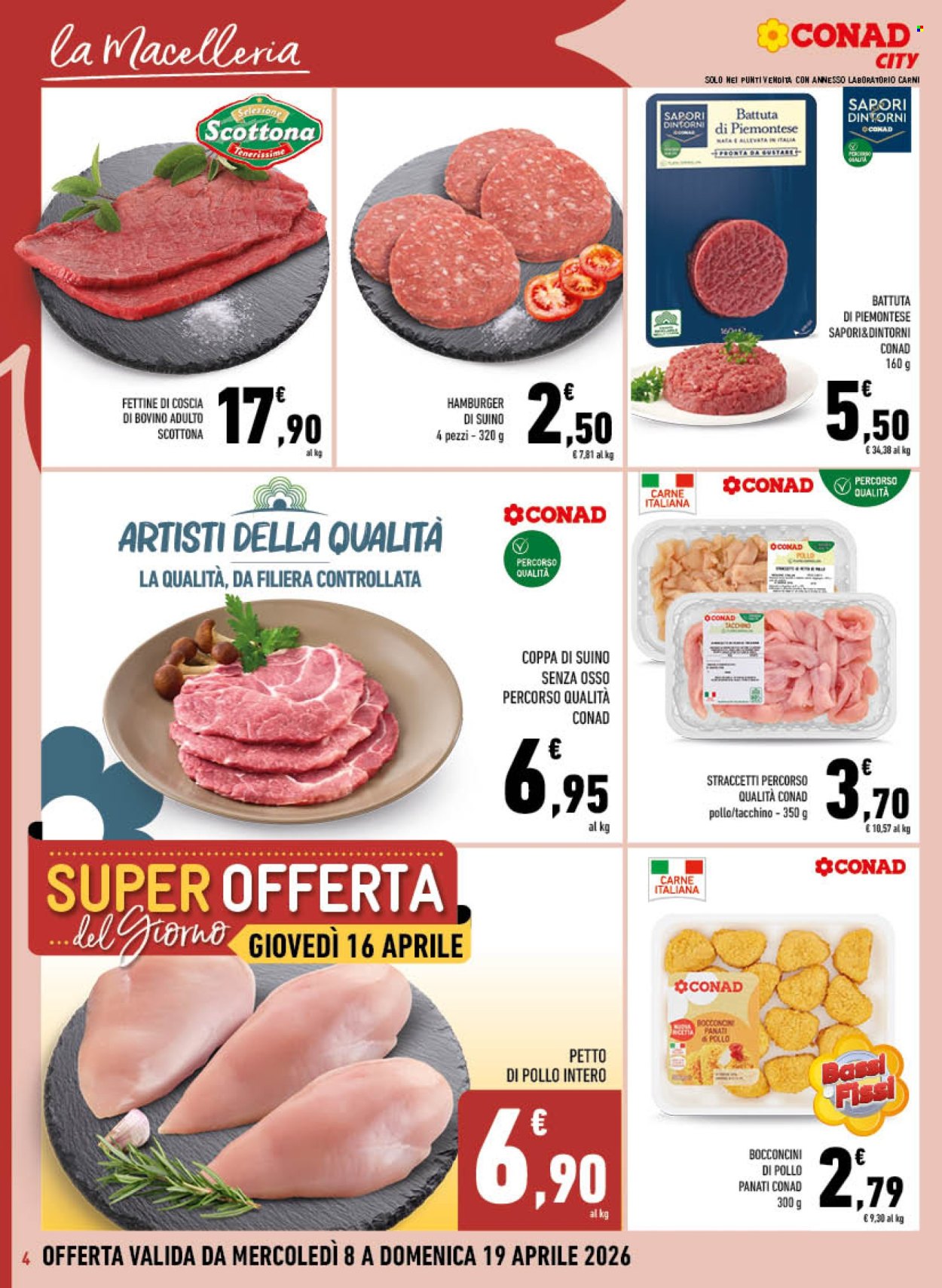 Volantino Conad City - 8/4/2026 - 19/4/2026. Pagina 4