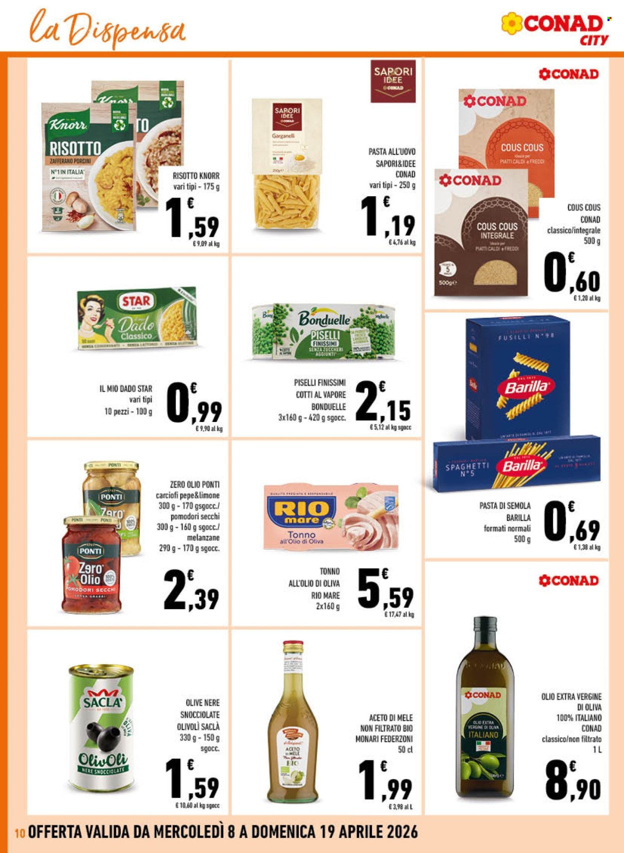 Volantino Conad City - 8/4/2026 - 19/4/2026. Pagina 10