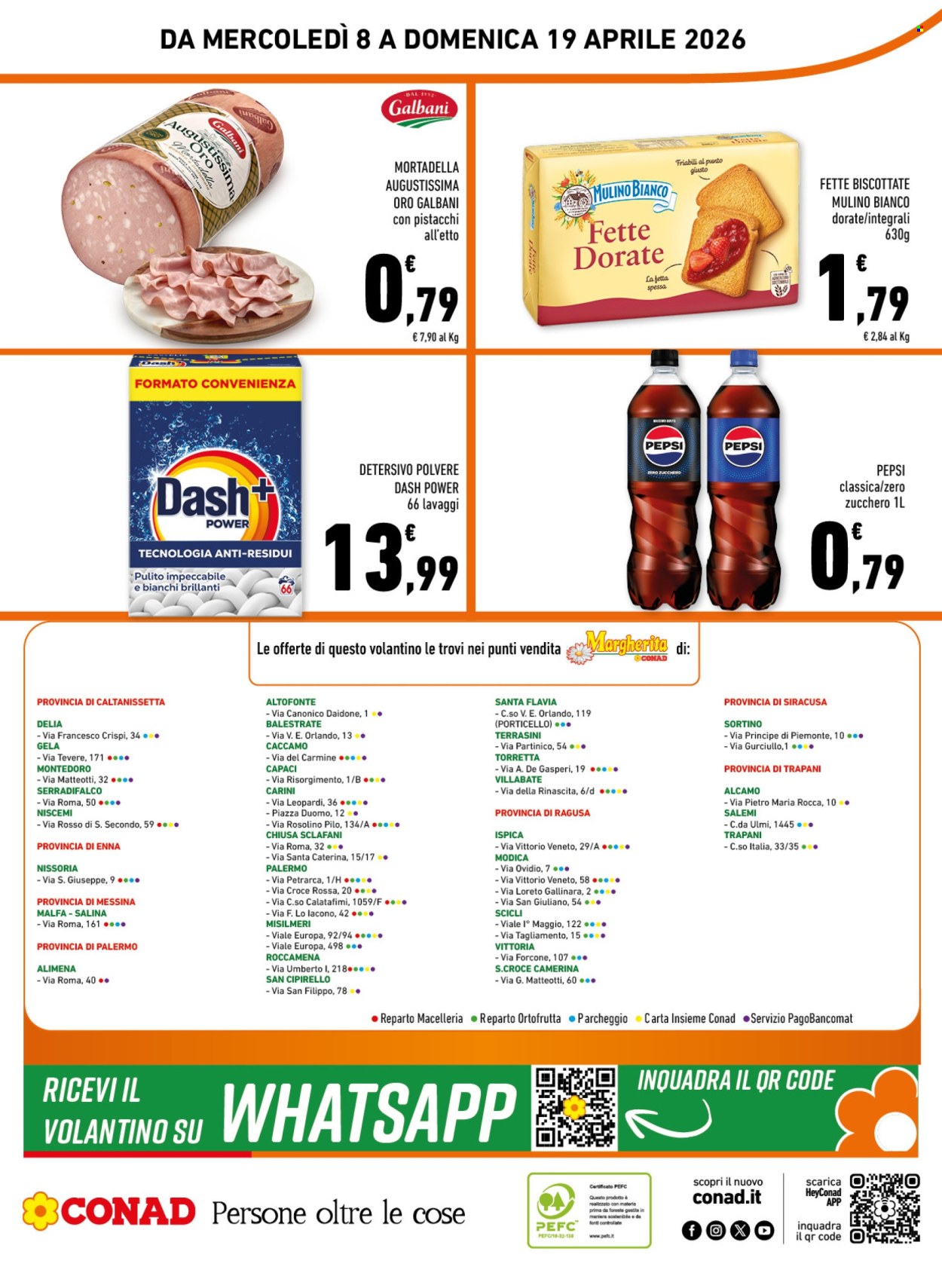 Volantino Margherita Conad - 8/4/2026 - 19/4/2026. Pagina 16