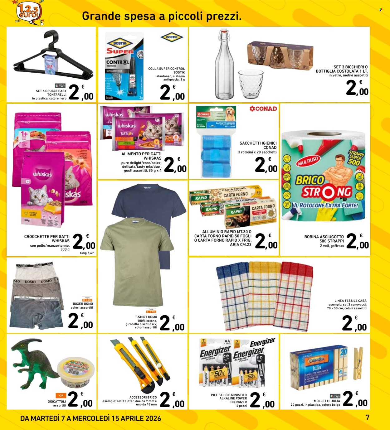 Volantino Spazio Conad - 7/4/2026 - 15/4/2026. Pagina 7