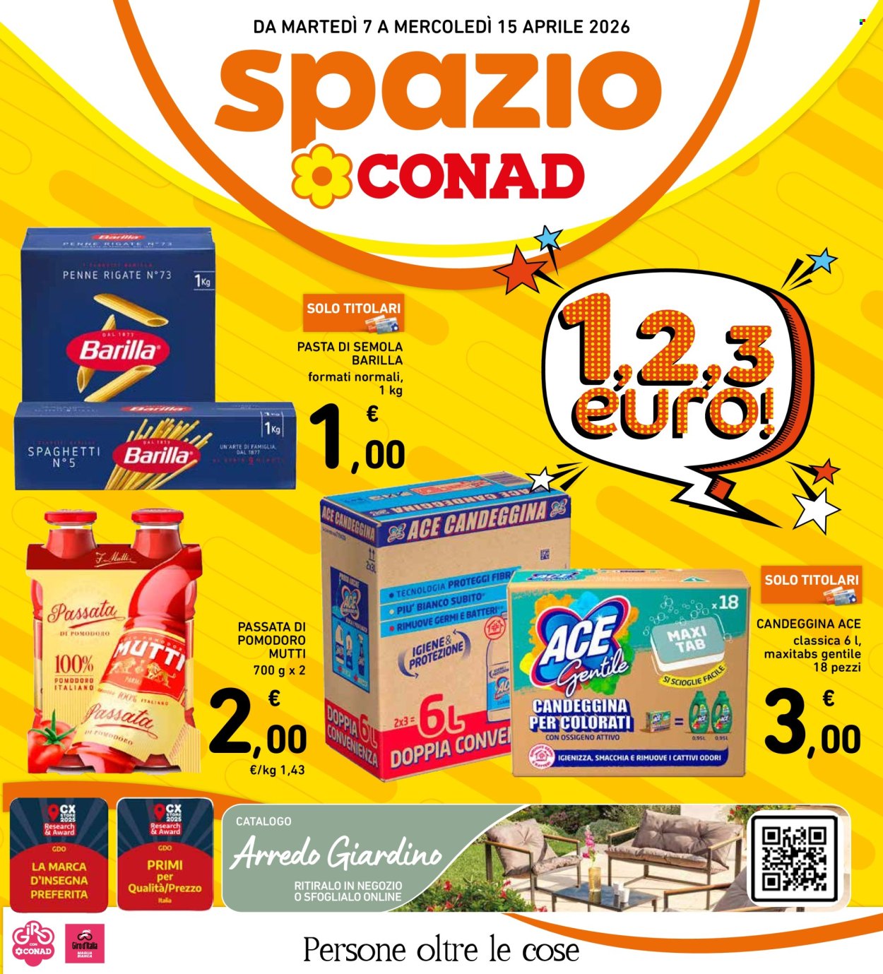Volantino Spazio Conad - 7/4/2026 - 15/4/2026. Pagina 1
