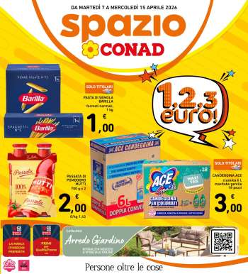 Volantino Spazio Conad - 7/4/2026 - 15/4/2026.