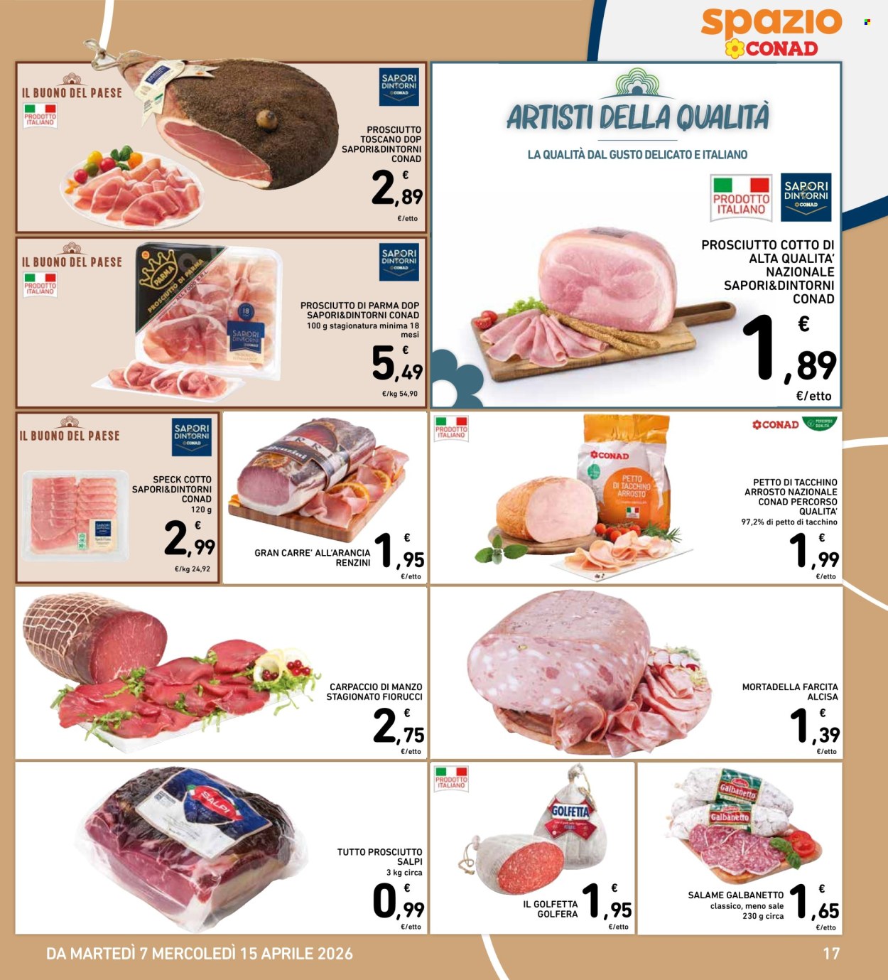 Volantino Spazio Conad - 7/4/2026 - 15/4/2026. Pagina 17