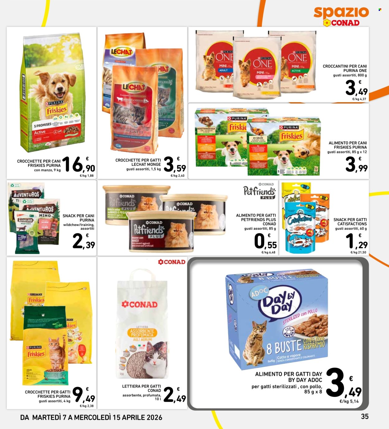 Volantino Spazio Conad - 7/4/2026 - 15/4/2026. Pagina 35