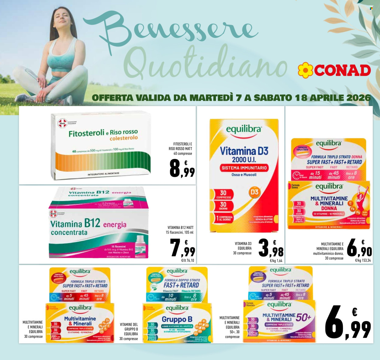 Volantino Conad - 7/4/2026 - 18/4/2026. Pagina 1