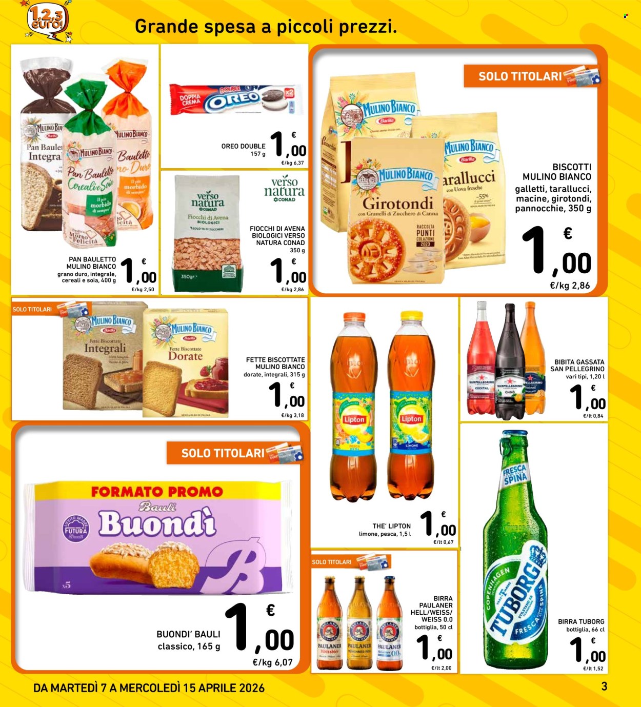 Volantino Spazio Conad - 7/4/2026 - 15/4/2026. Pagina 3