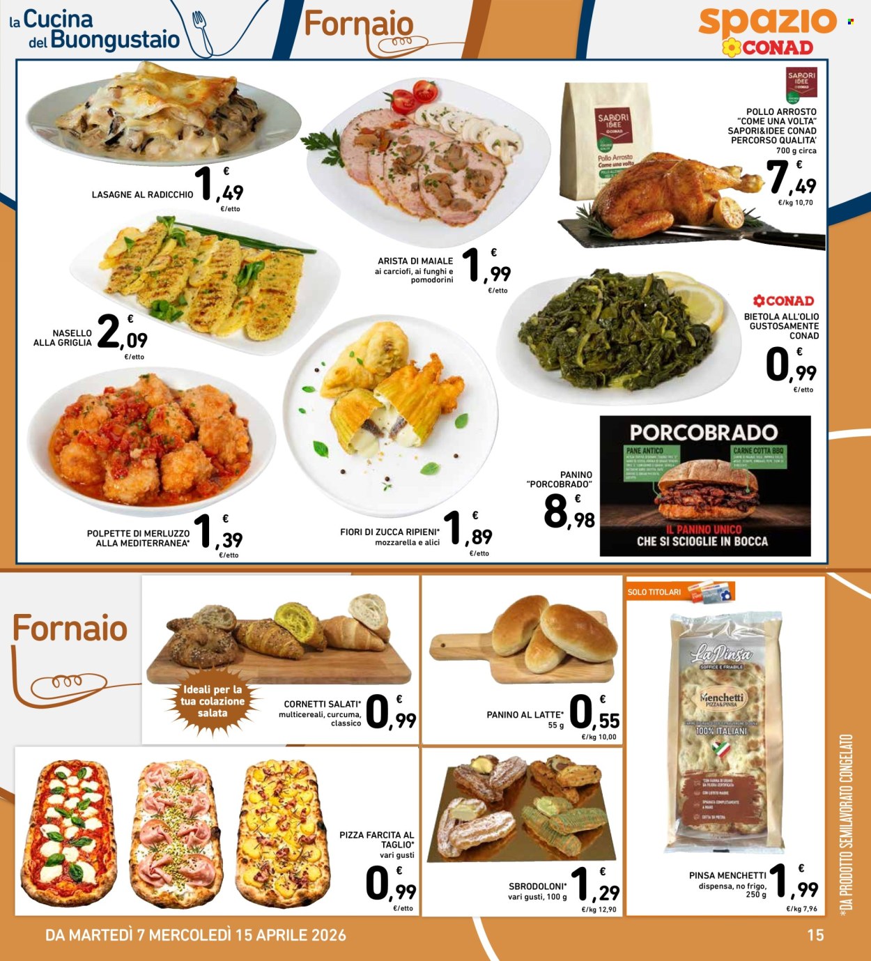Volantino Spazio Conad - 7/4/2026 - 15/4/2026. Pagina 15