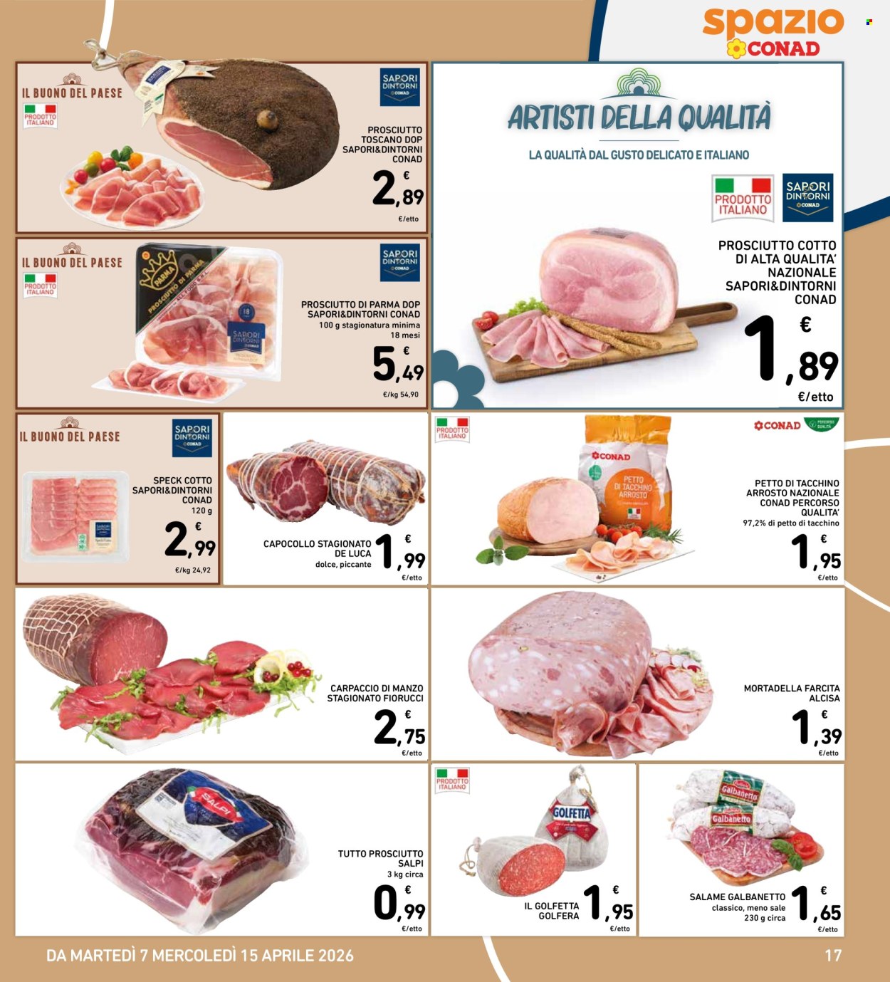 Volantino Spazio Conad - 7/4/2026 - 15/4/2026. Pagina 17