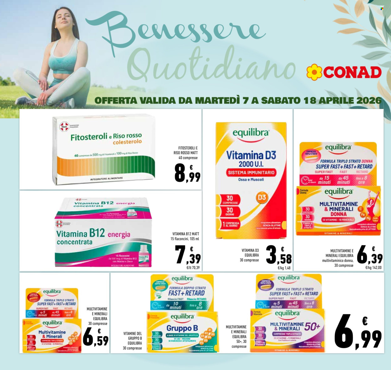 Volantino Conad - 7/4/2026 - 18/4/2026. Pagina 1