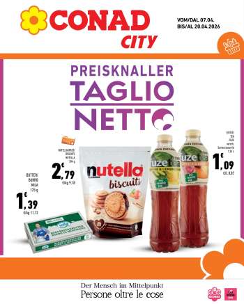 Volantino Conad City - 7/4/2026 - 20/4/2026.