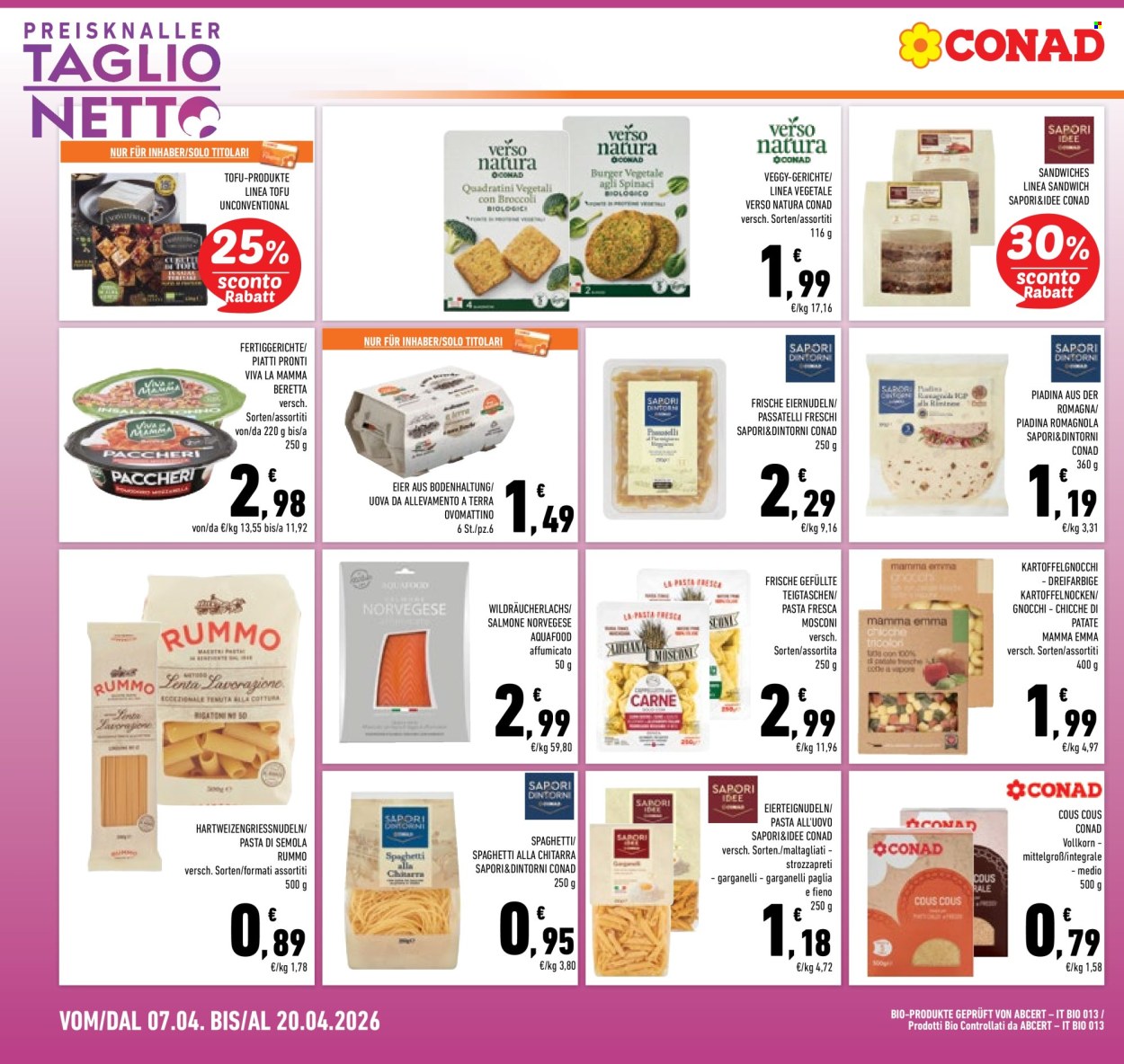 Volantino Conad - 7/4/2026 - 20/4/2026. Pagina 12