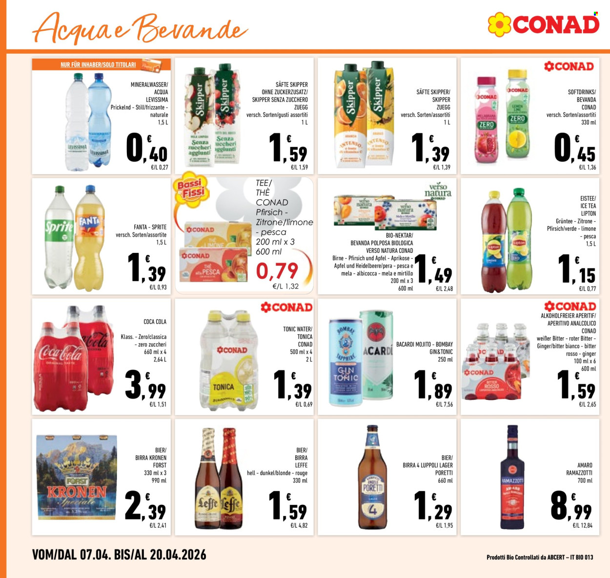 Volantino Conad - 7/4/2026 - 20/4/2026. Pagina 20