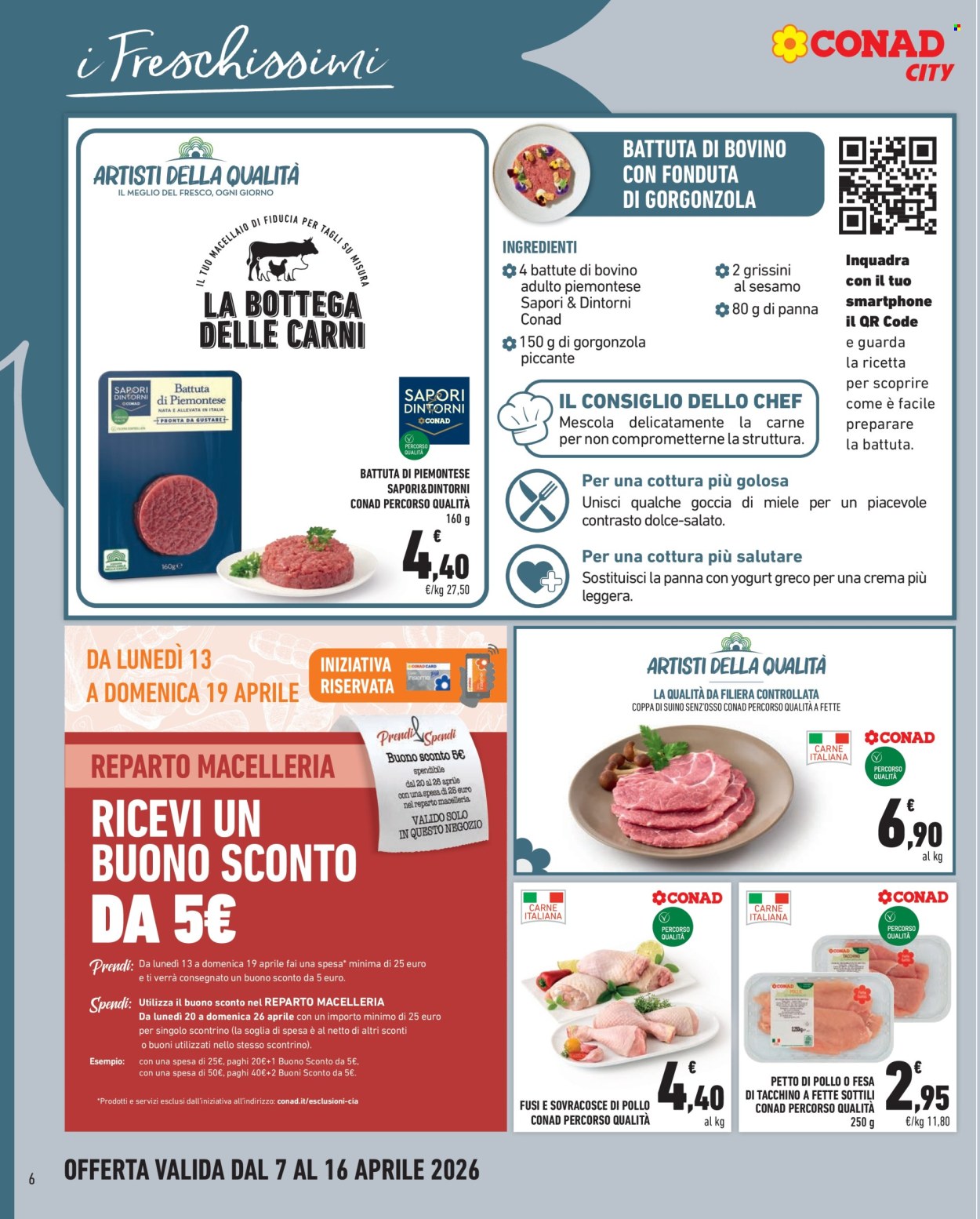 Volantino Conad - 7/4/2026 - 16/4/2026. Pagina 6