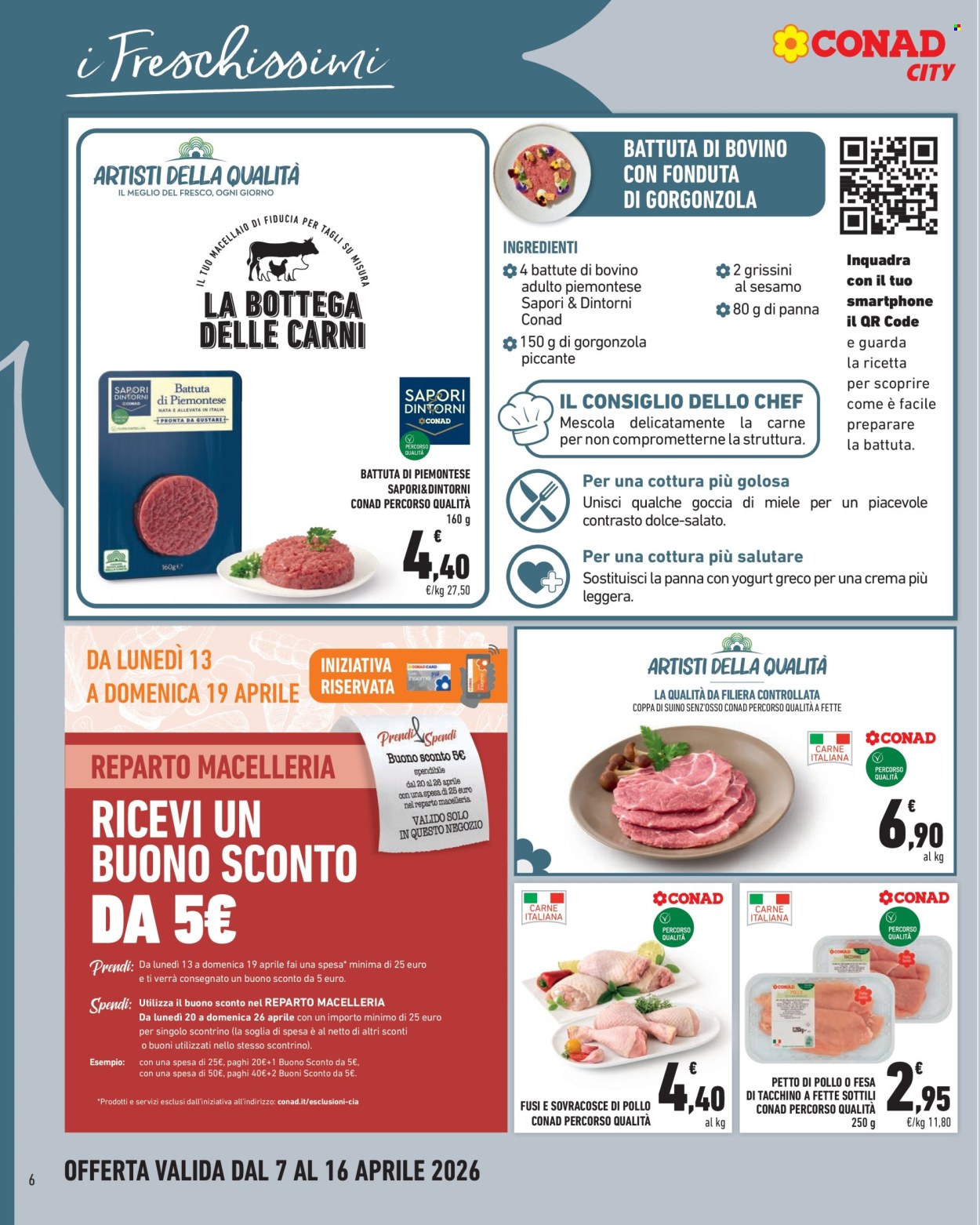 Volantino Conad City - 7/4/2026 - 16/4/2026. Pagina 6