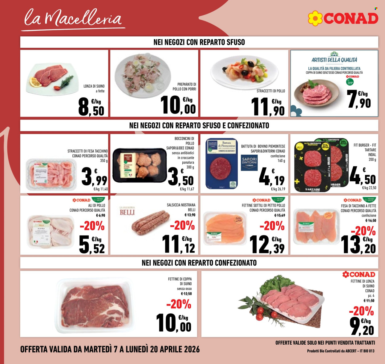 Volantino Conad - 7/4/2026 - 20/4/2026. Pagina 4