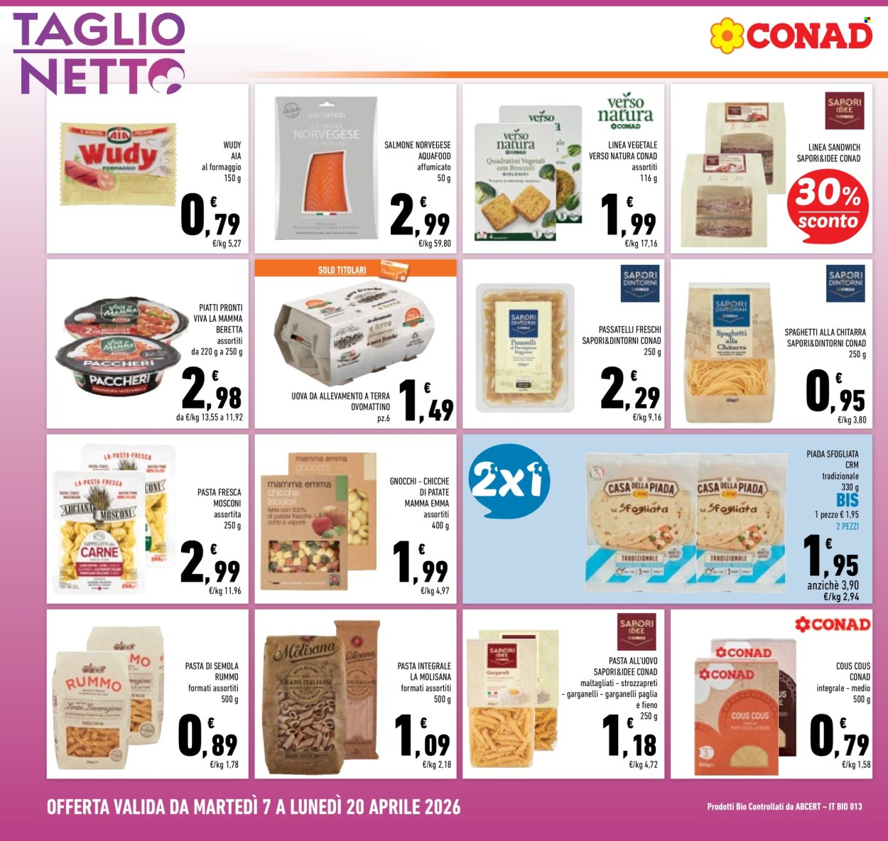 Volantino Conad - 7/4/2026 - 20/4/2026. Pagina 12