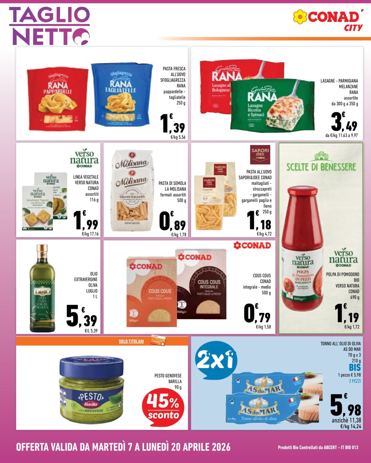 Volantino Conad - 7/4/2026 - 20/4/2026. Pagina 10