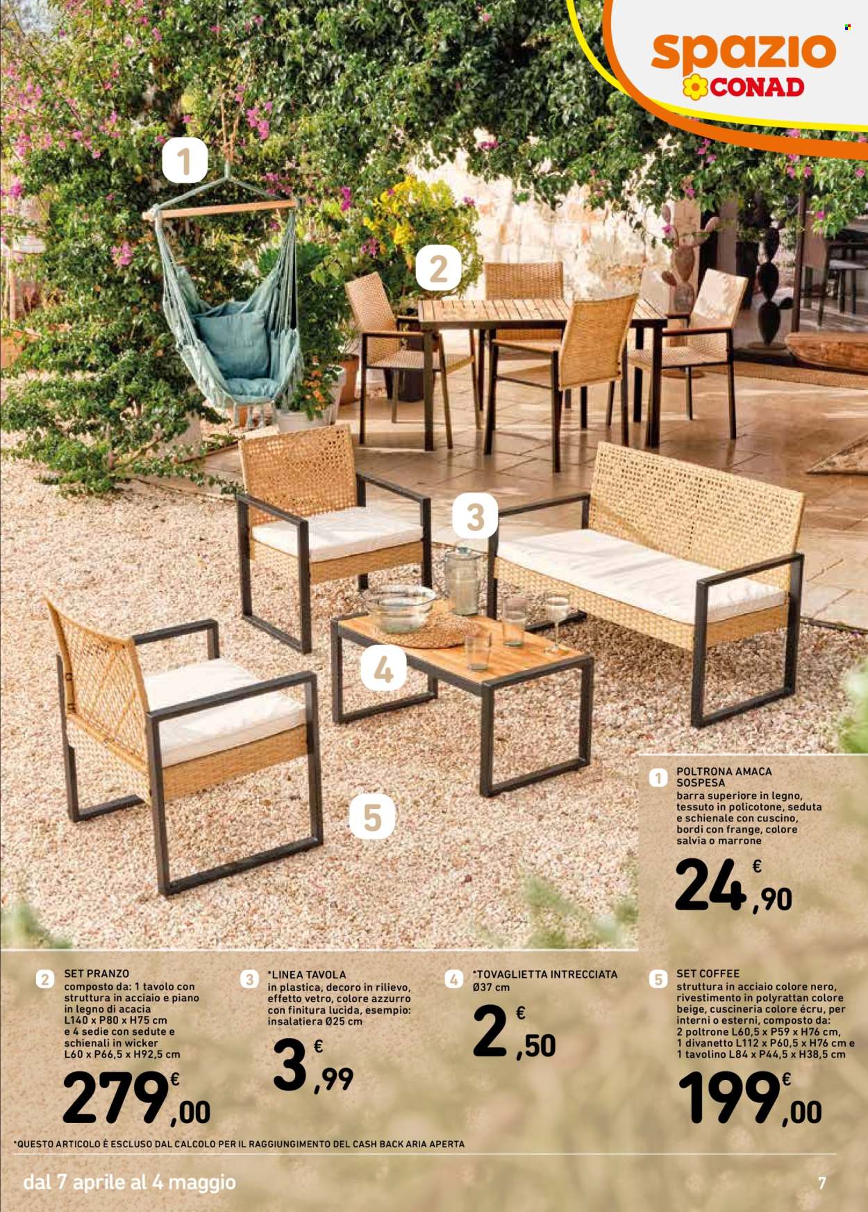 Volantino Spazio Conad - 7/4/2026 - 4/5/2026. Pagina 7