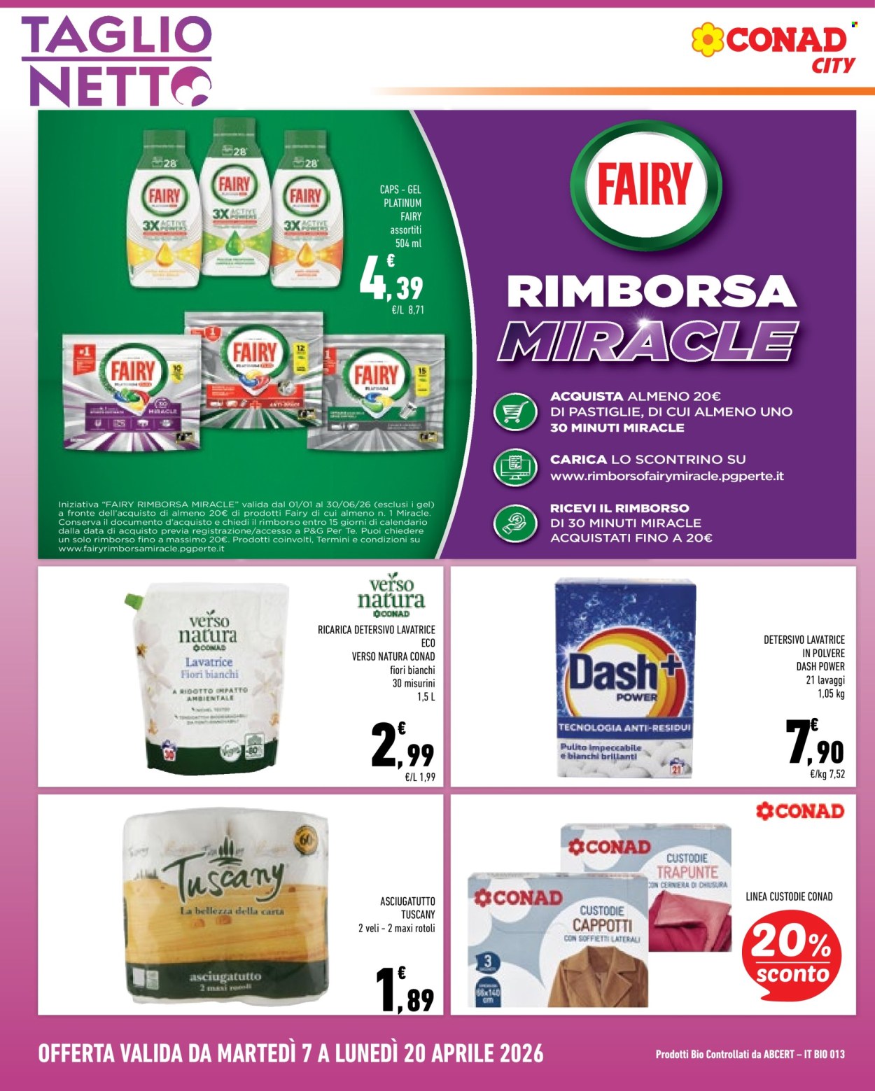 Volantino Conad - 7/4/2026 - 20/4/2026. Pagina 16