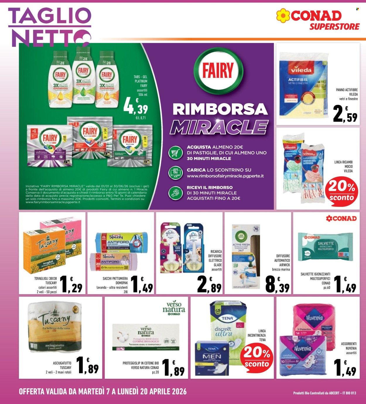 Volantino Conad Superstore - 7/4/2026 - 20/4/2026. Pagina 22