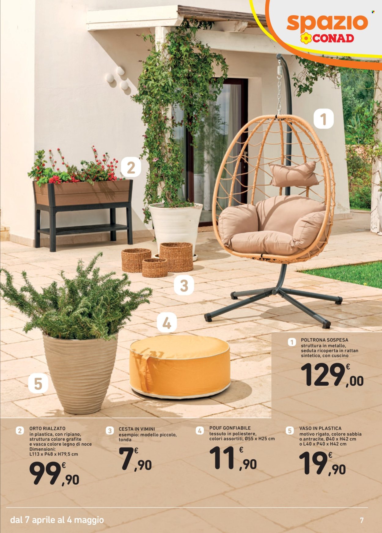 Volantino Spazio Conad - 7/4/2026 - 4/5/2026. Pagina 7