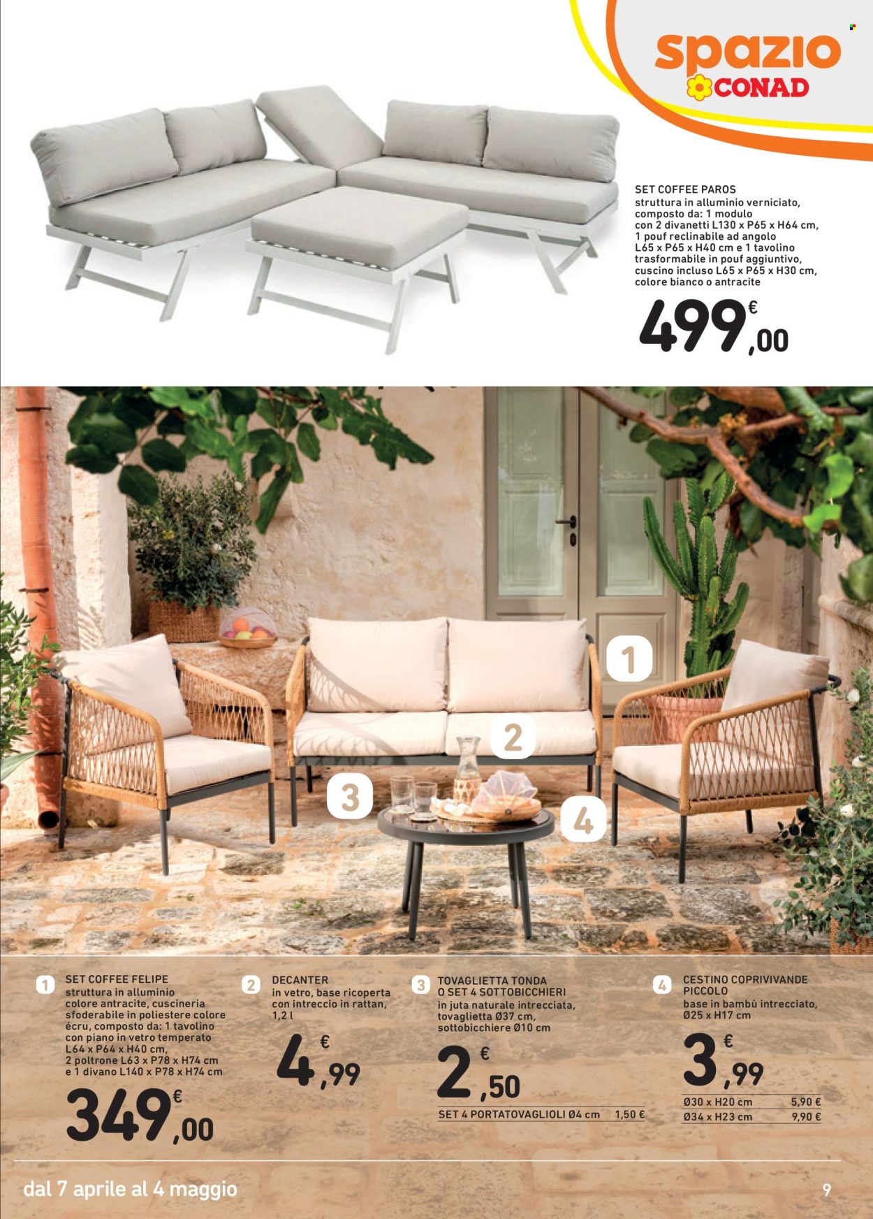 Volantino Spazio Conad - 7/4/2026 - 4/5/2026. Pagina 9