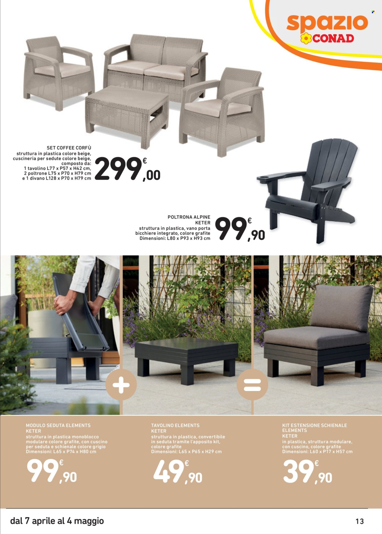 Volantino Spazio Conad - 7/4/2026 - 4/5/2026. Pagina 13