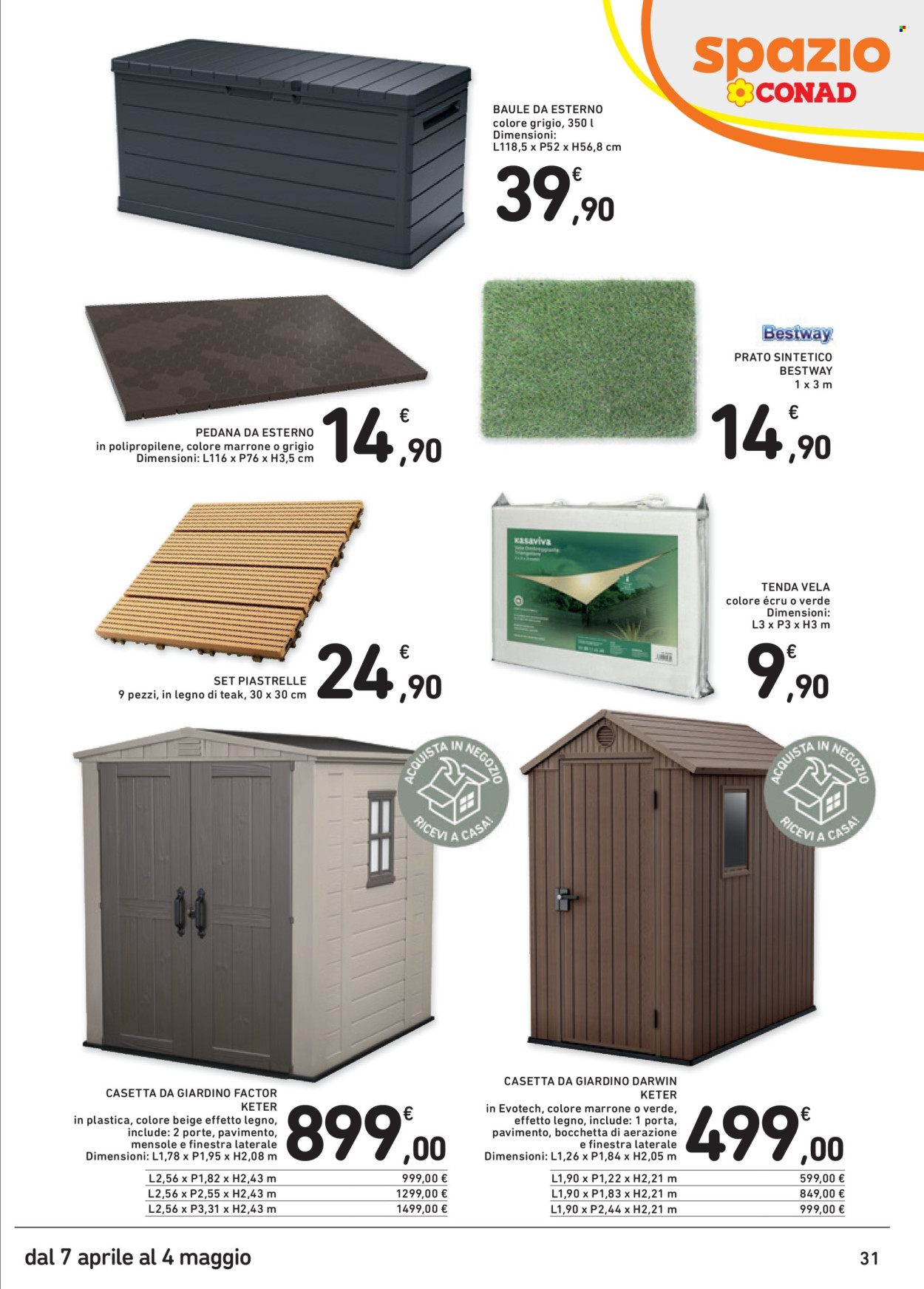 Volantino Spazio Conad - 7/4/2026 - 4/5/2026. Pagina 31