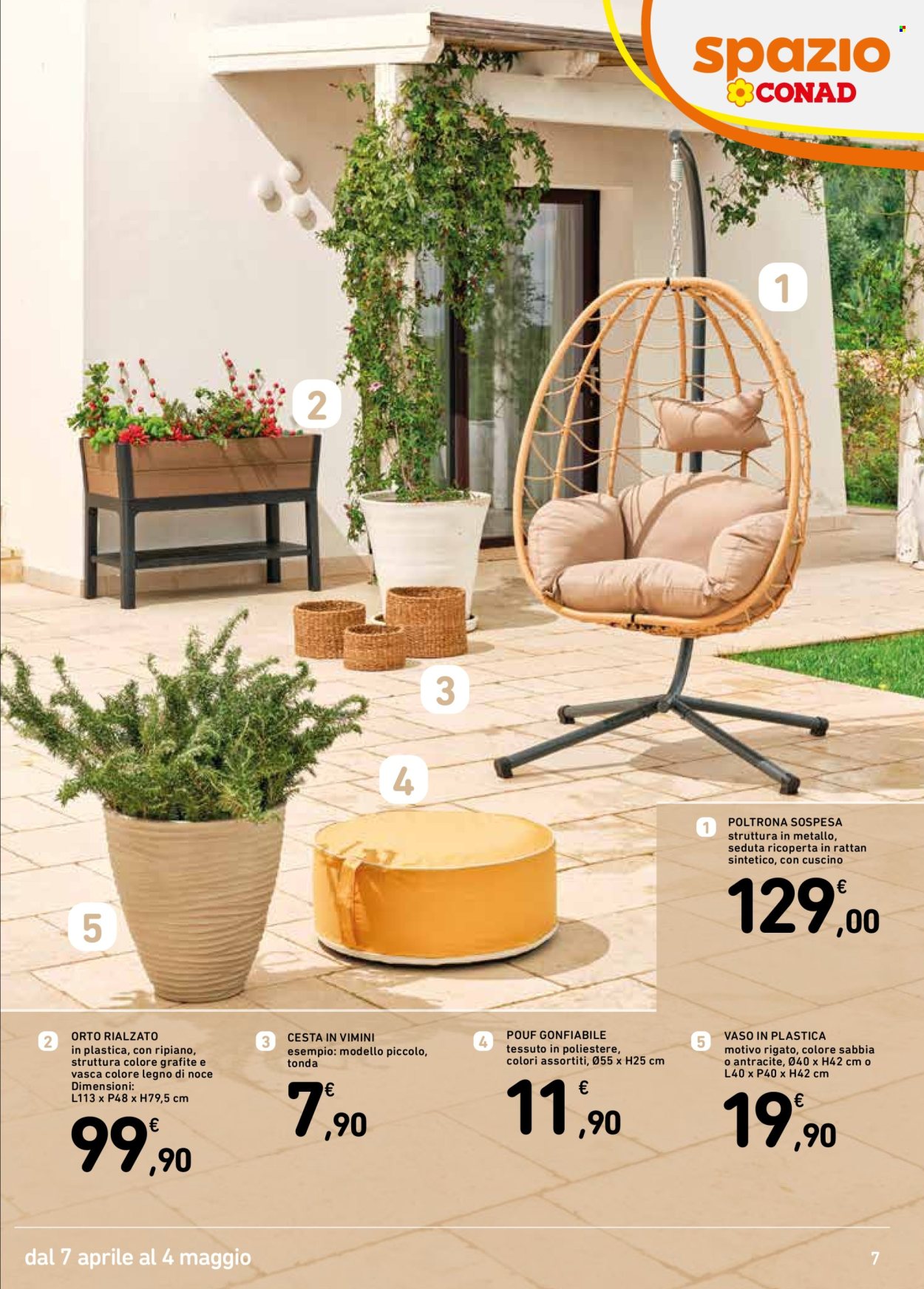 Volantino Spazio Conad - 7/4/2026 - 4/5/2026. Pagina 7