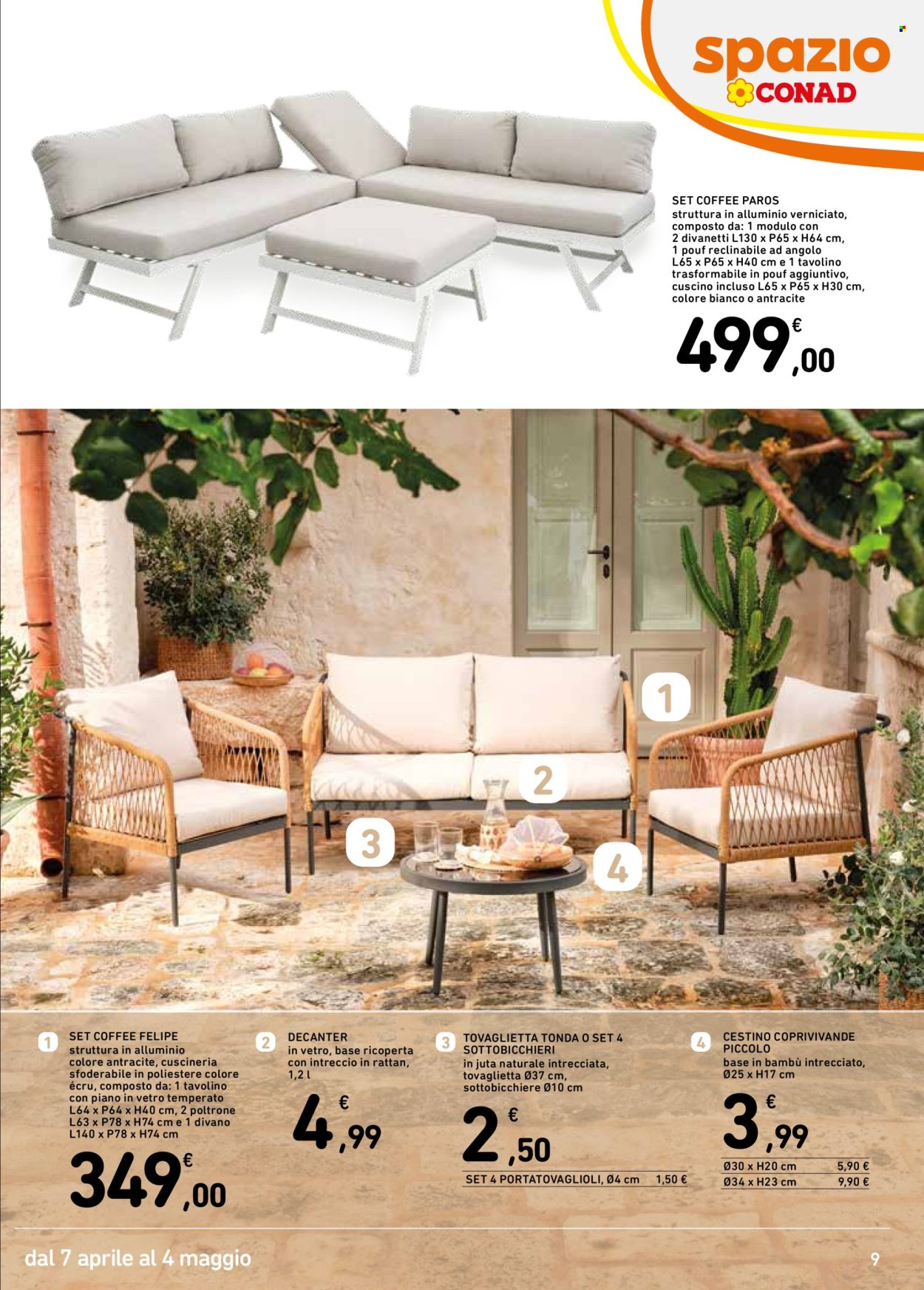 Volantino Spazio Conad - 7/4/2026 - 4/5/2026. Pagina 9