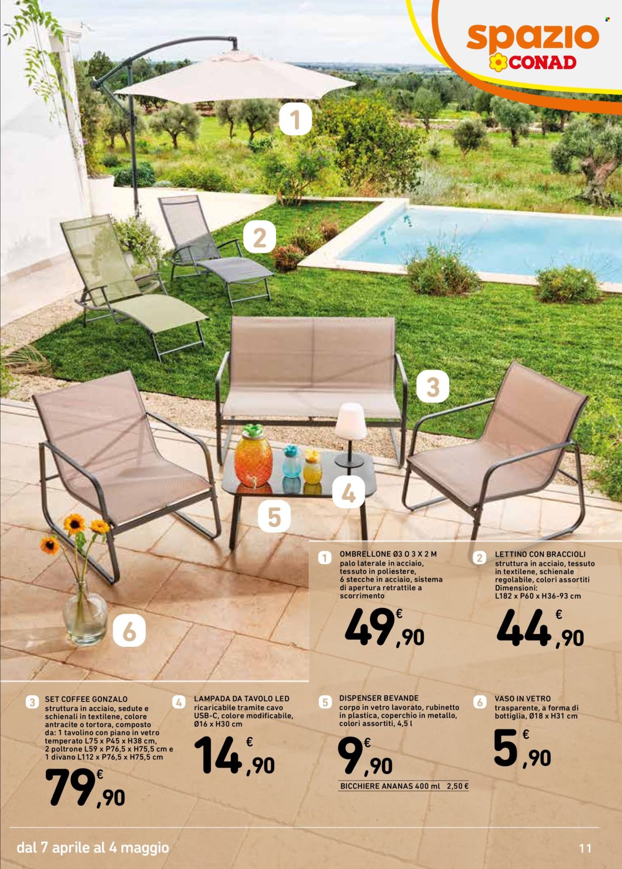 Volantino Spazio Conad - 7/4/2026 - 4/5/2026. Pagina 11