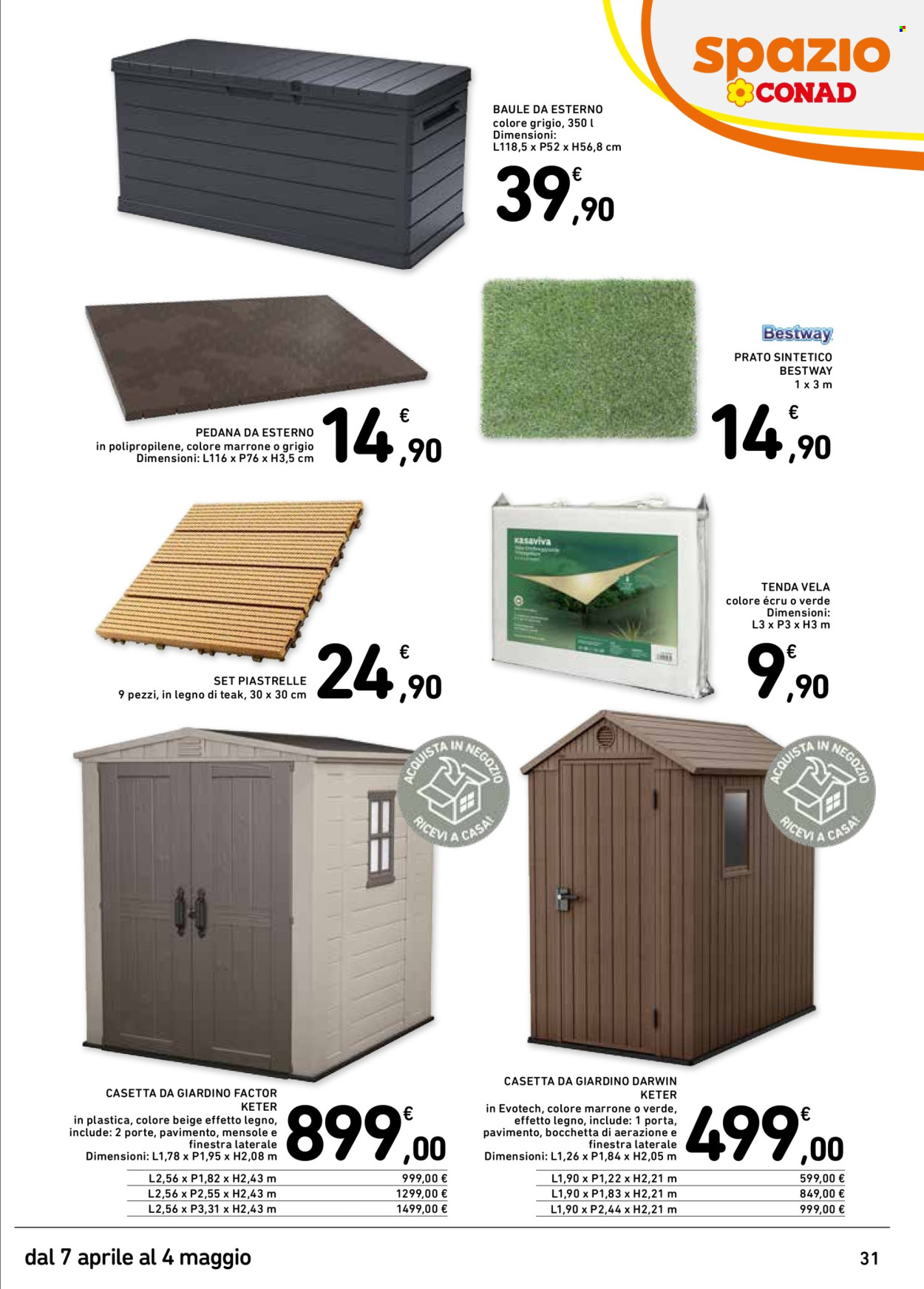 Volantino Spazio Conad - 7/4/2026 - 4/5/2026. Pagina 31