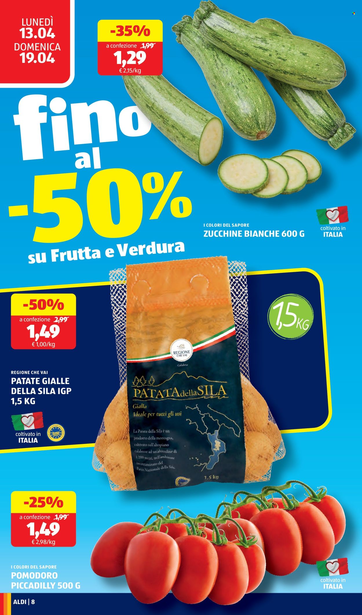 Volantino Aldi - 13/4/2026 - 19/4/2026. Pagina 8